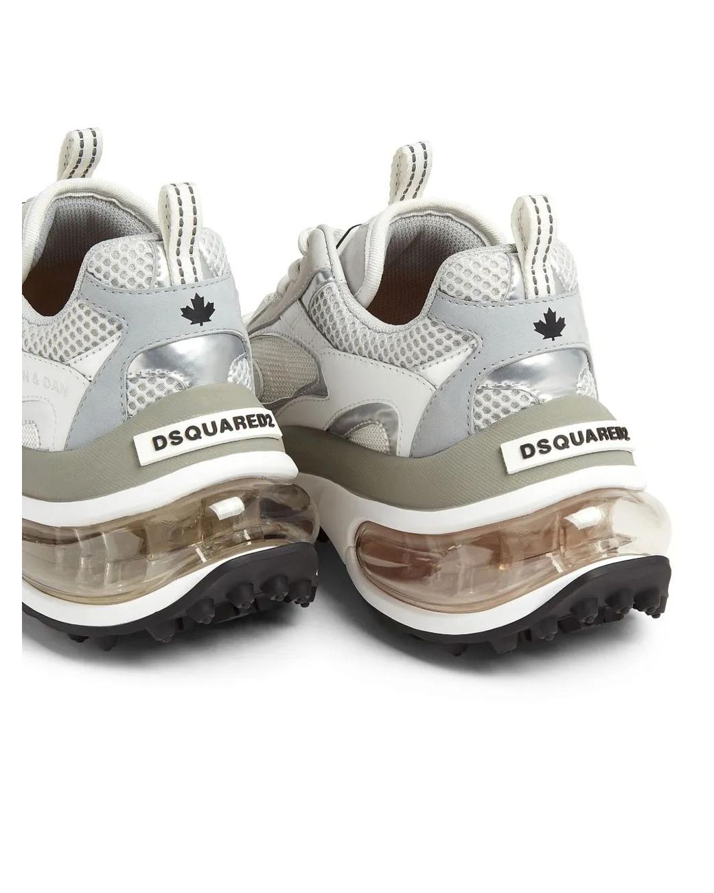 DSquared² White Dean & Dan Sneakers