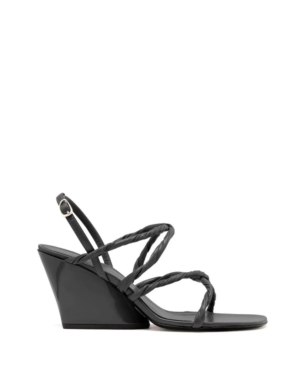Proenza Schouler White Twist Slant Sandals