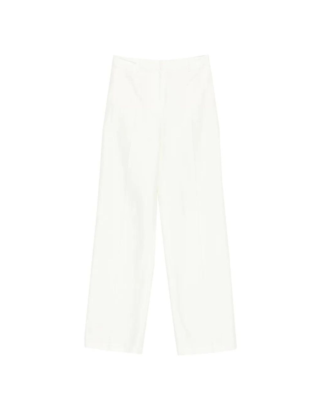 MVP WARDROBE White Wide Leg Palazzo Pants