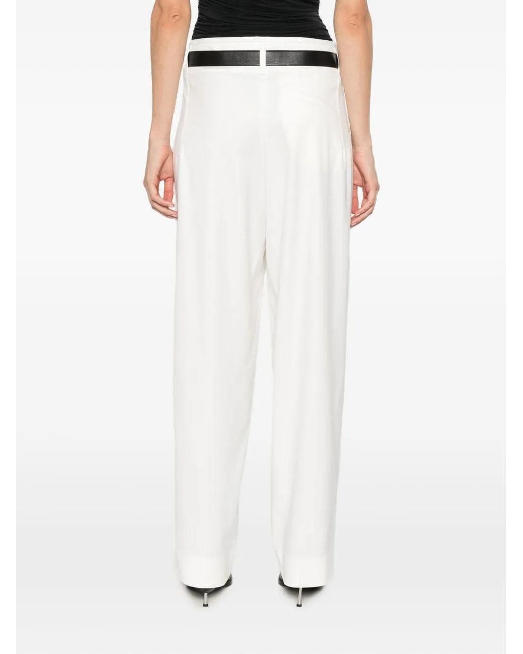 DARKPARK White Ronda Trousers