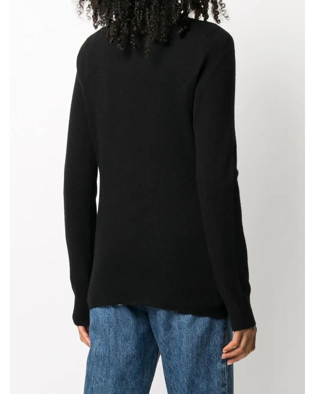 Philipp Plein Black Embellished Skull Jumper