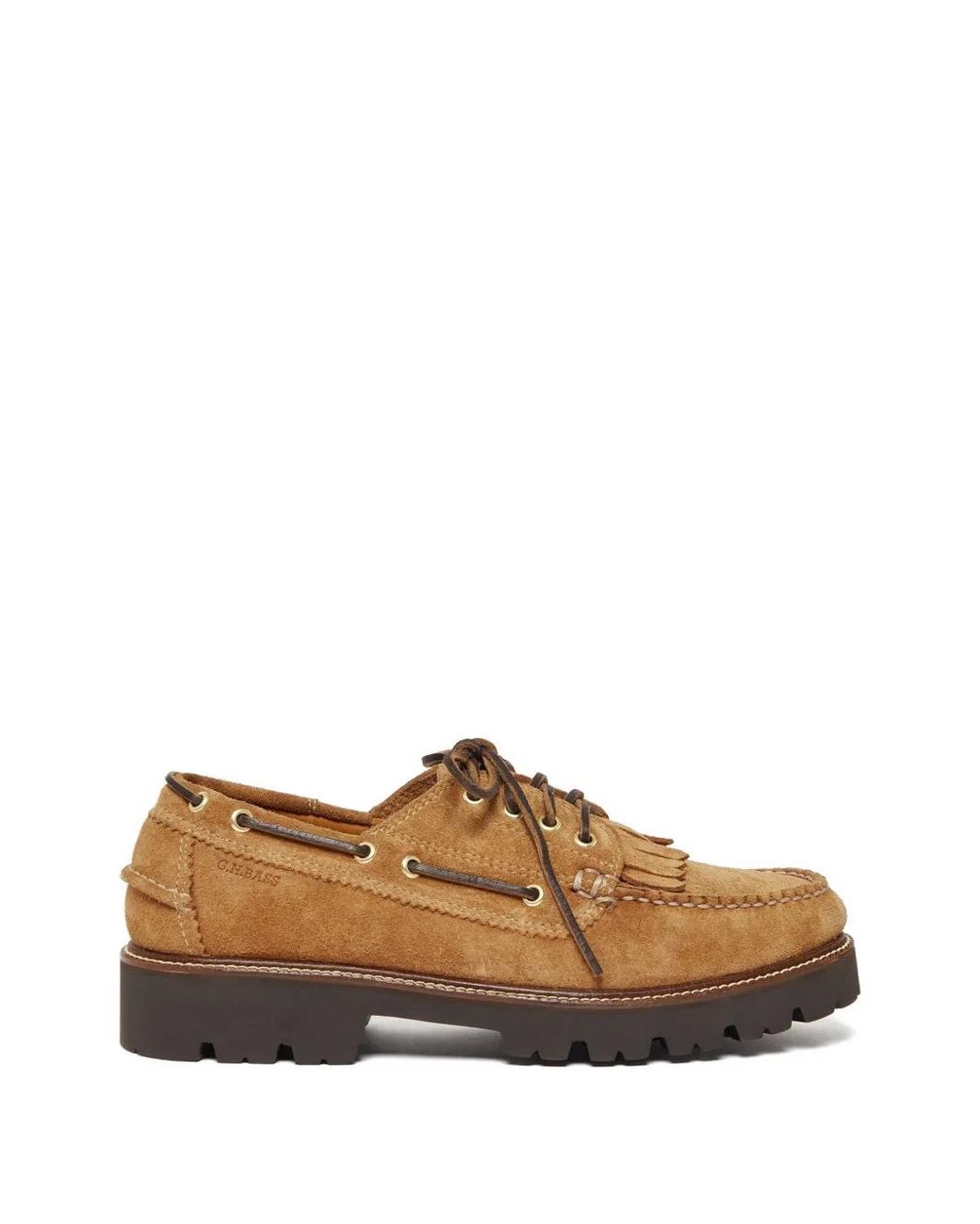G.H.BASS Brown Ranger Camp Moccasins for men