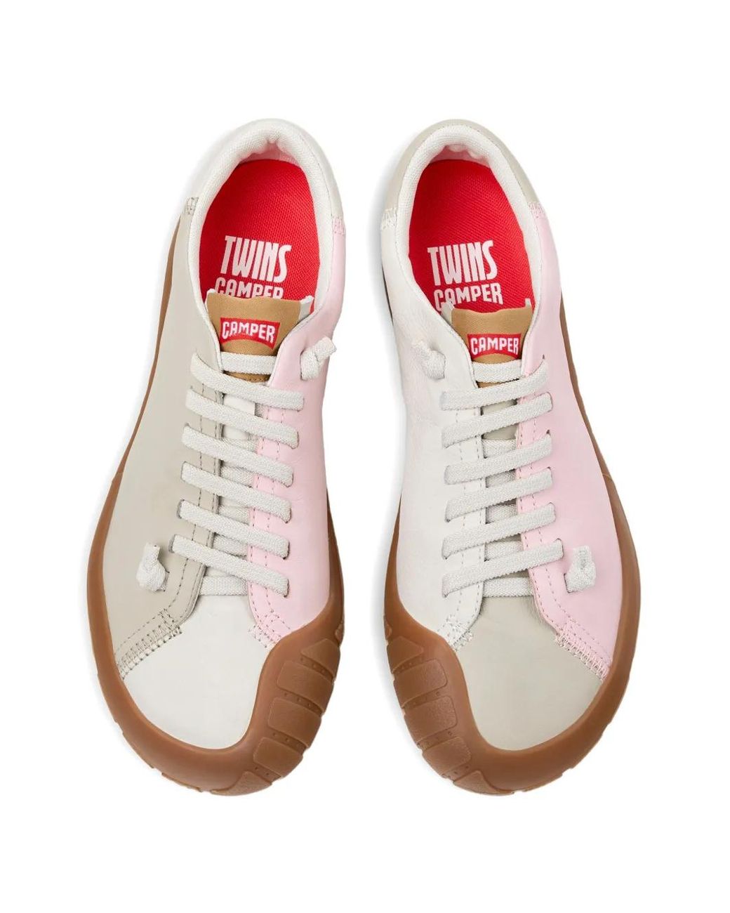 Camper White Peu Path+ Twins Sneakers