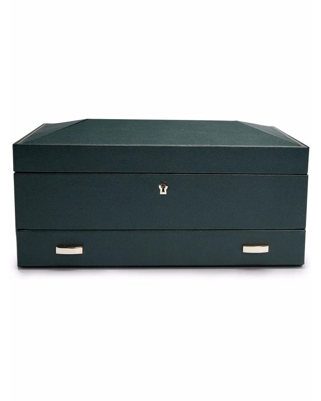 Wolf Green 10 Piece Watch Box
