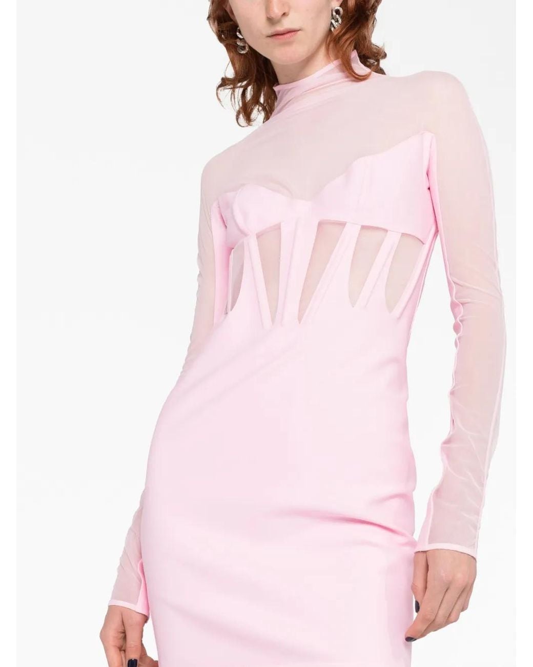 Mugler Pink Dresses