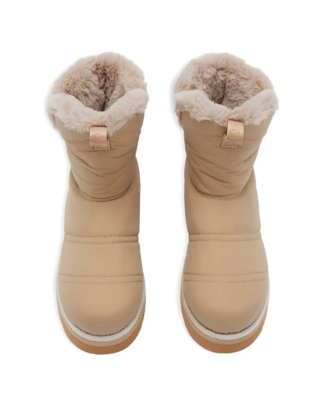 Odissi Natural Rose Lined Elasticated Boots