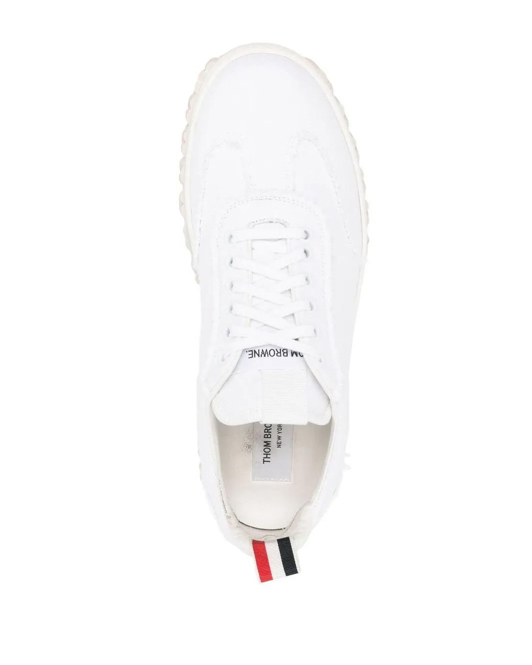 Thom Browne White Field Sneakers for men