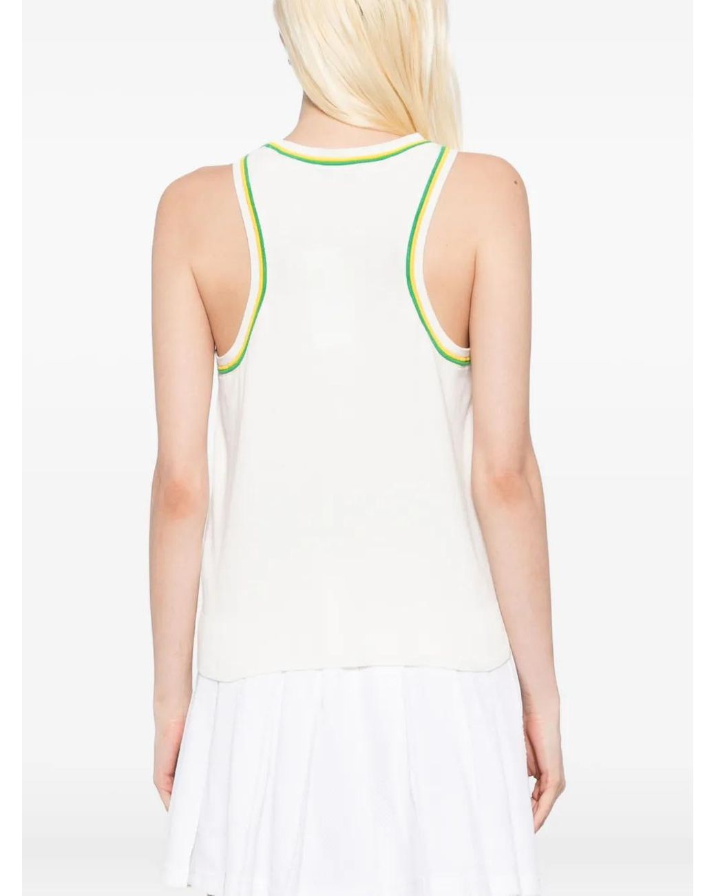 Lacoste Black Jersey Tank Top