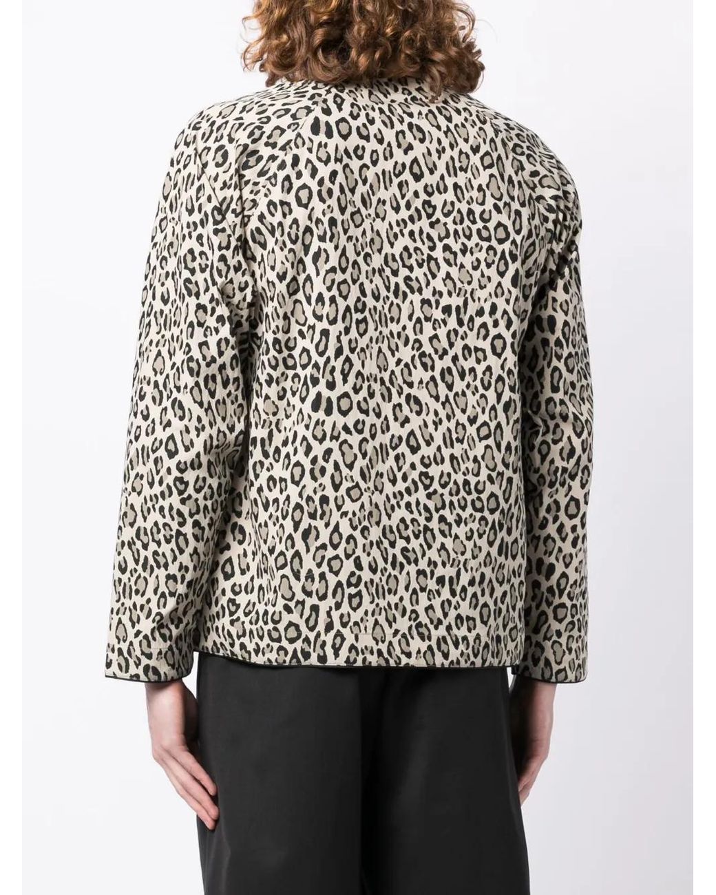 Camicia Con Scollo A V di Clot in Black da Uomo
