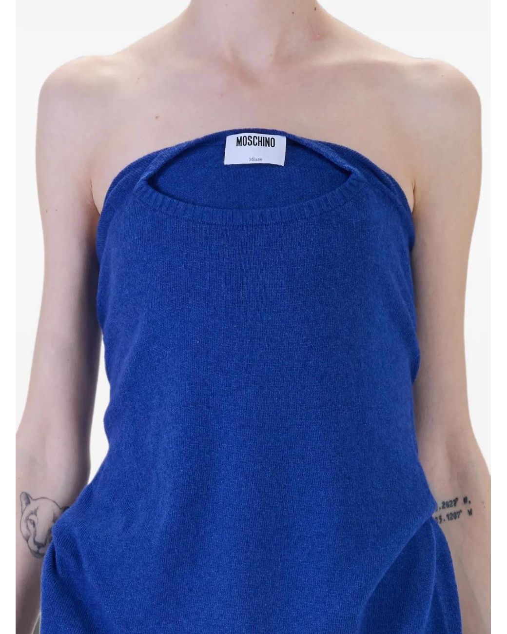 Moschino Blue Top Pullover