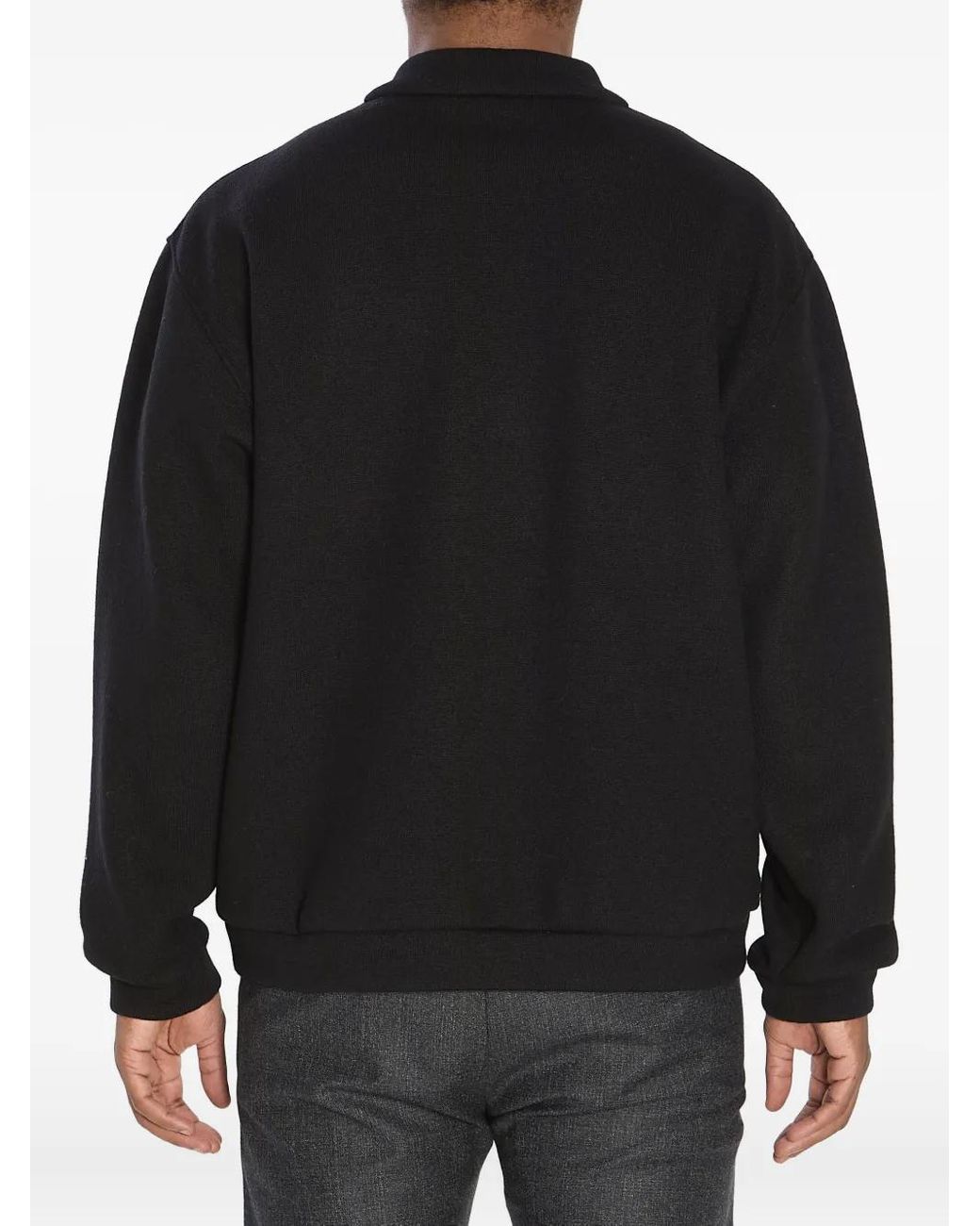 Bomber Con Zip di Barena in Black da Uomo