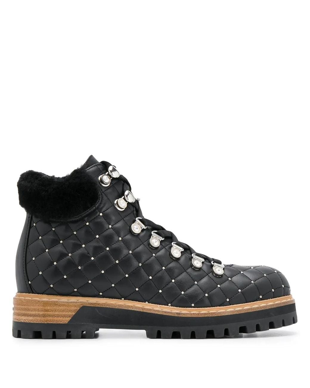 Le Silla Black St.Moritz Trekking Boots