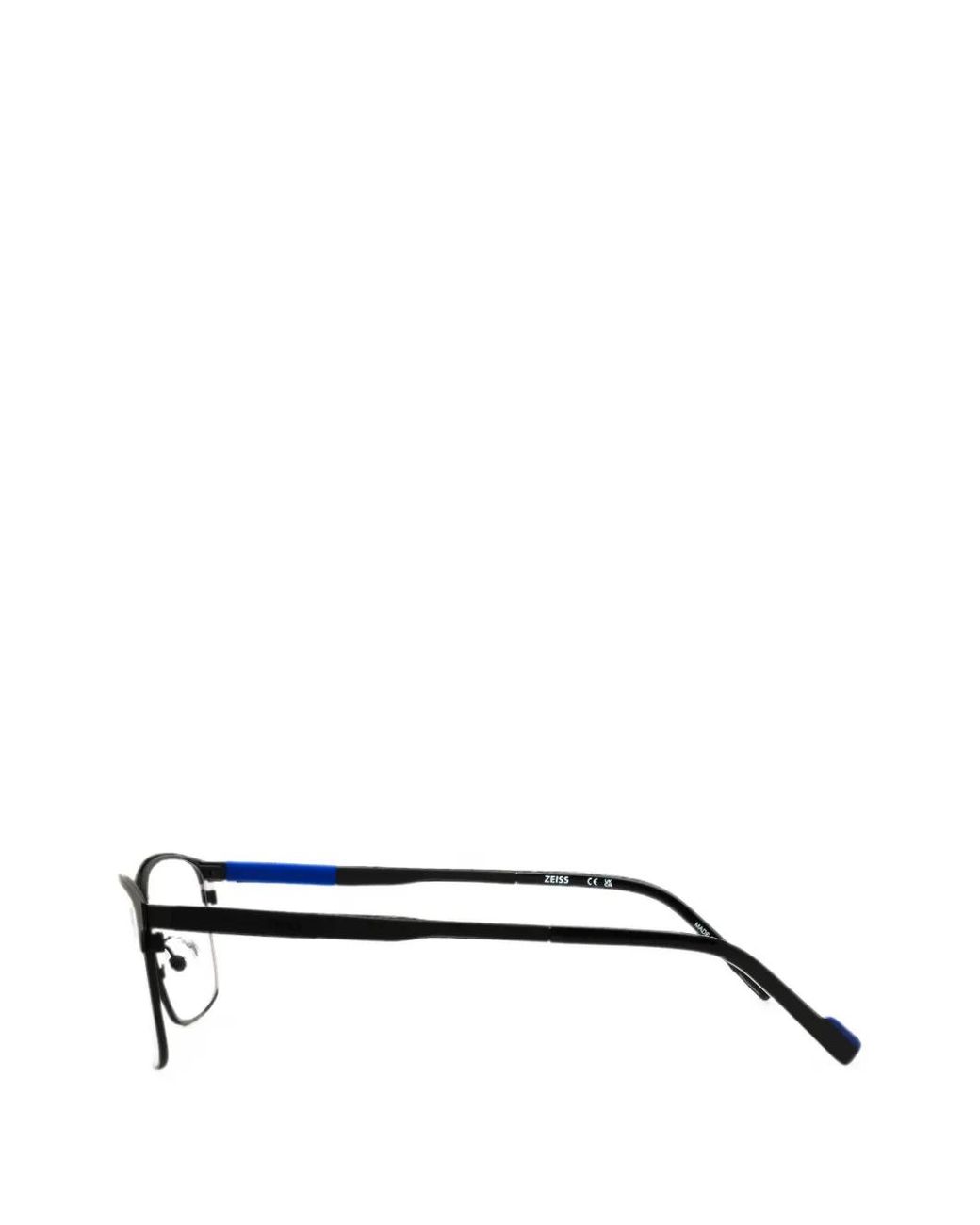Zeiss Gray Titanium Rectangle-Frame Glasses for men
