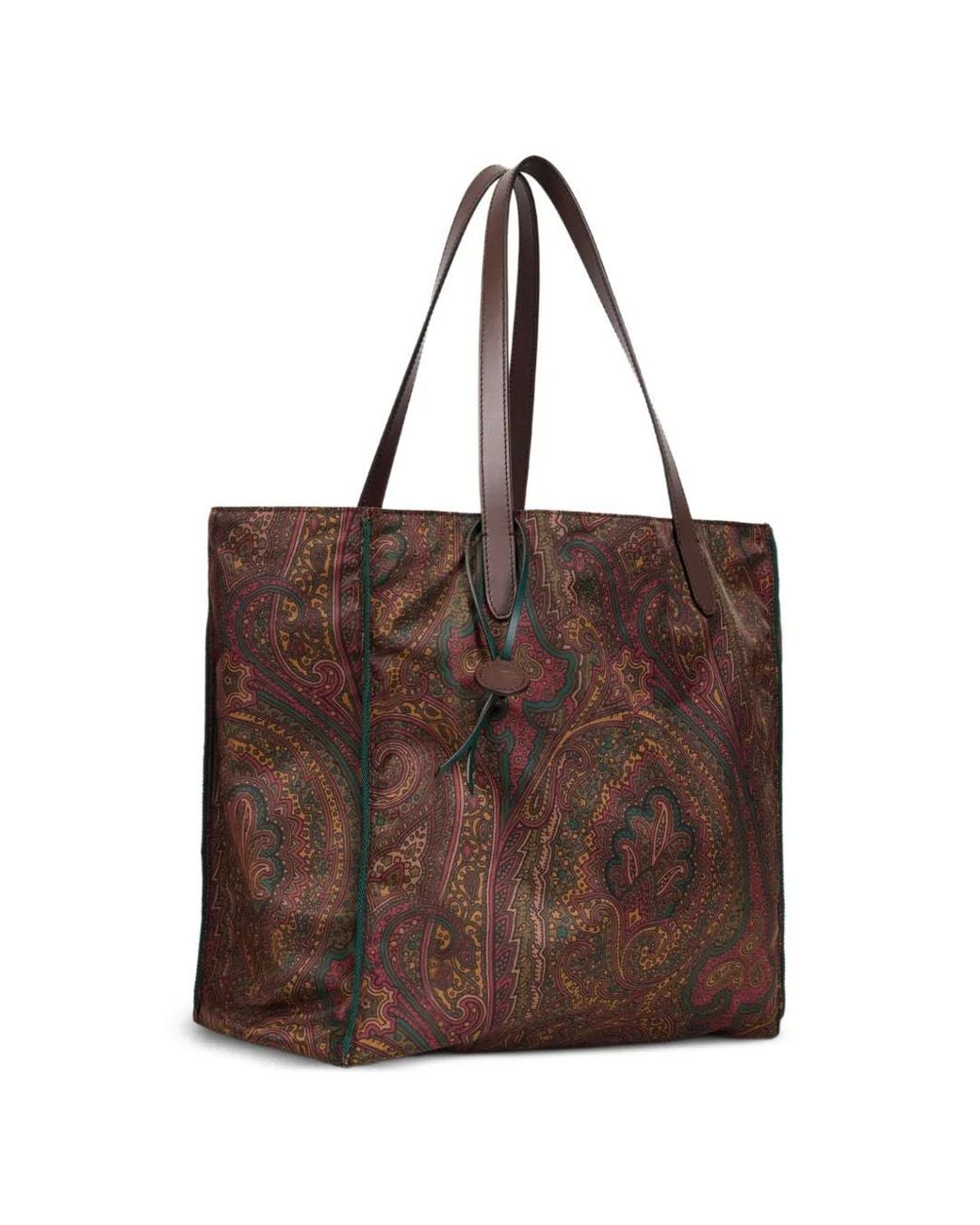 Etro Brown Unfold Me Tote Bag With Arnica Birkenstock By Motif