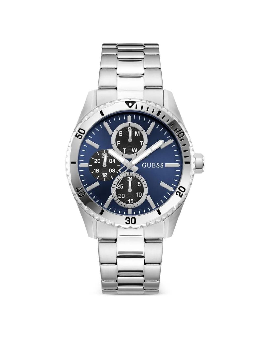 Guess Blue Montre Velocity 43 Mm for men