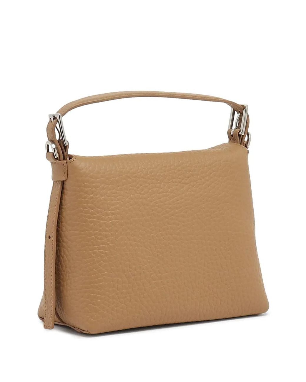 Orciani Brown Small Nana Soft Tote Bag