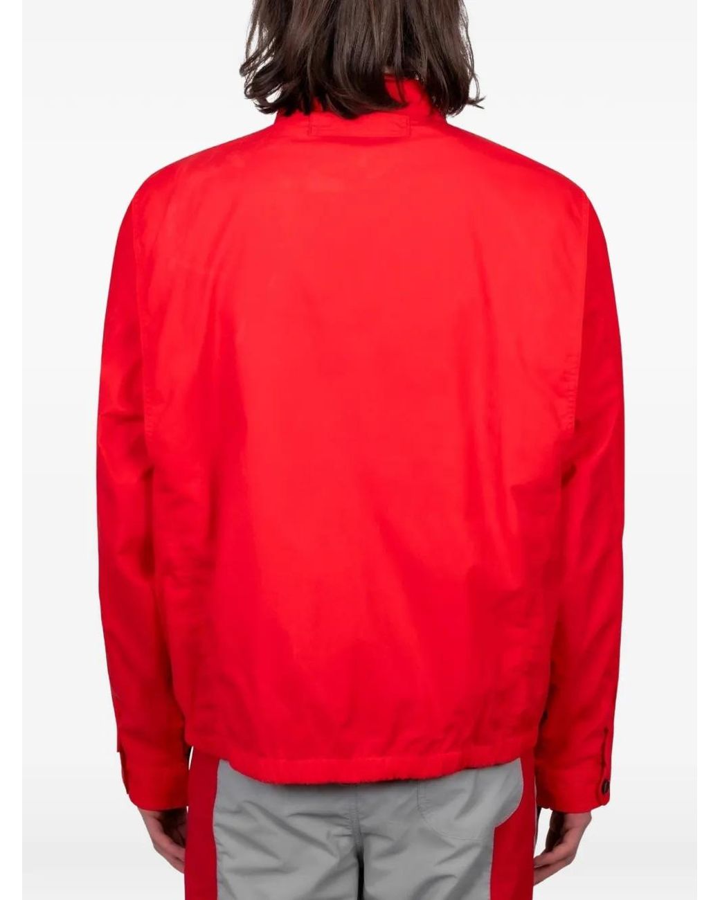 GIMAGUAS Red William Zip-Up Jacket for men