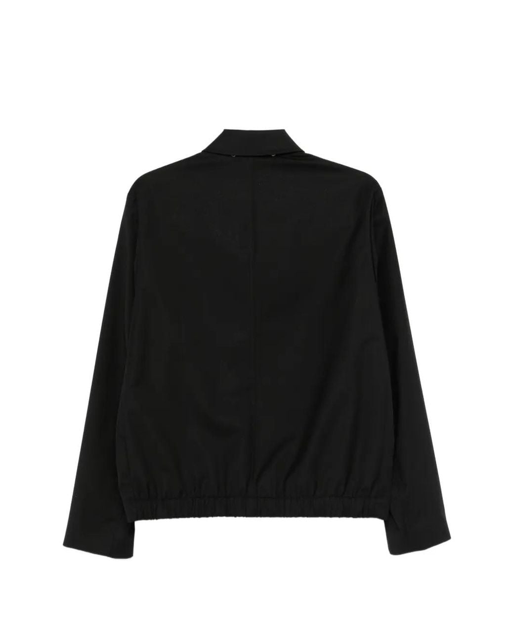 Paul Smith Black Zipped Regular-Fit Jacket for men
