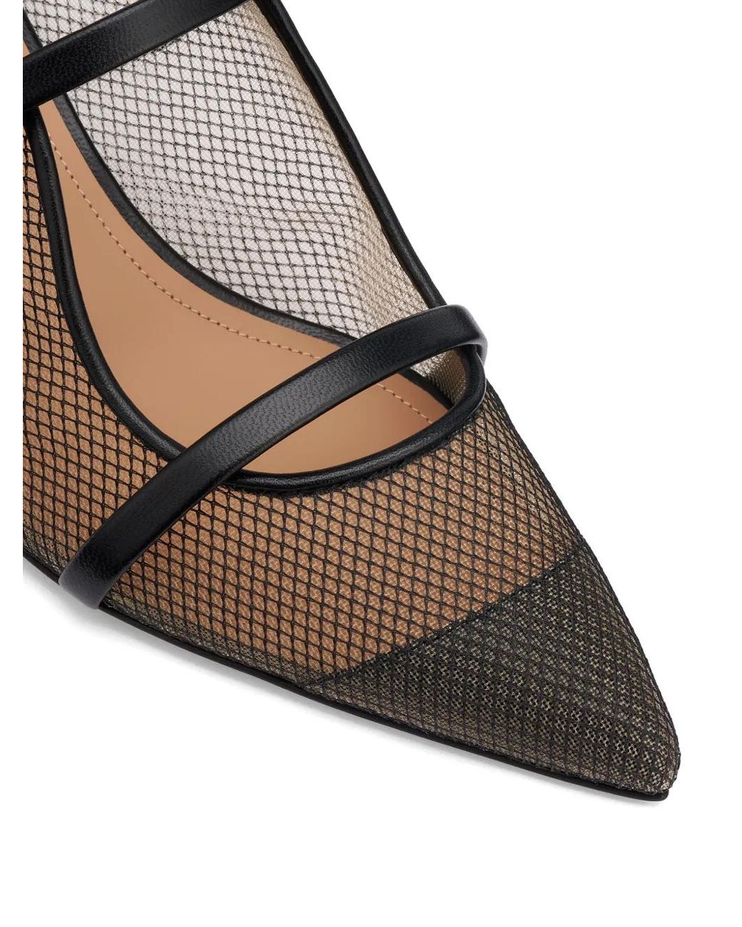 Malone Souliers Gray Maureen Mesh Mules