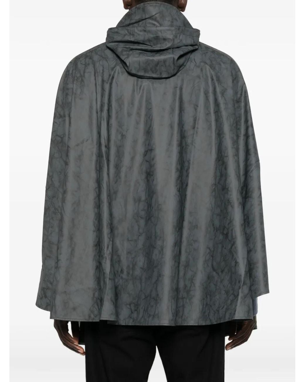 Rains Gray Cape W3 Coat