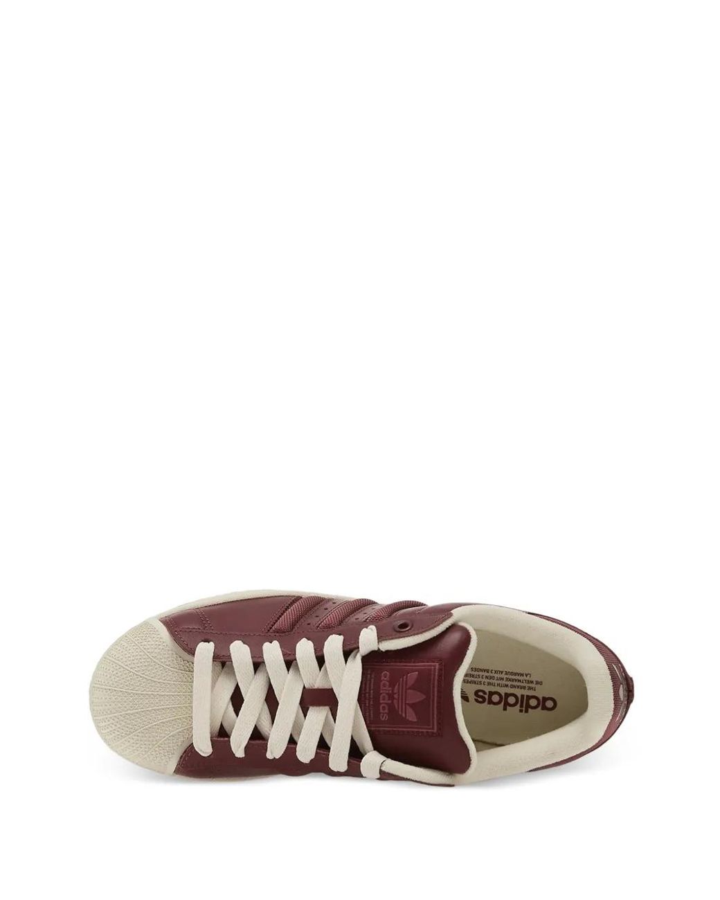 Adidas Brown Superstar Ii Stripes Sneakers