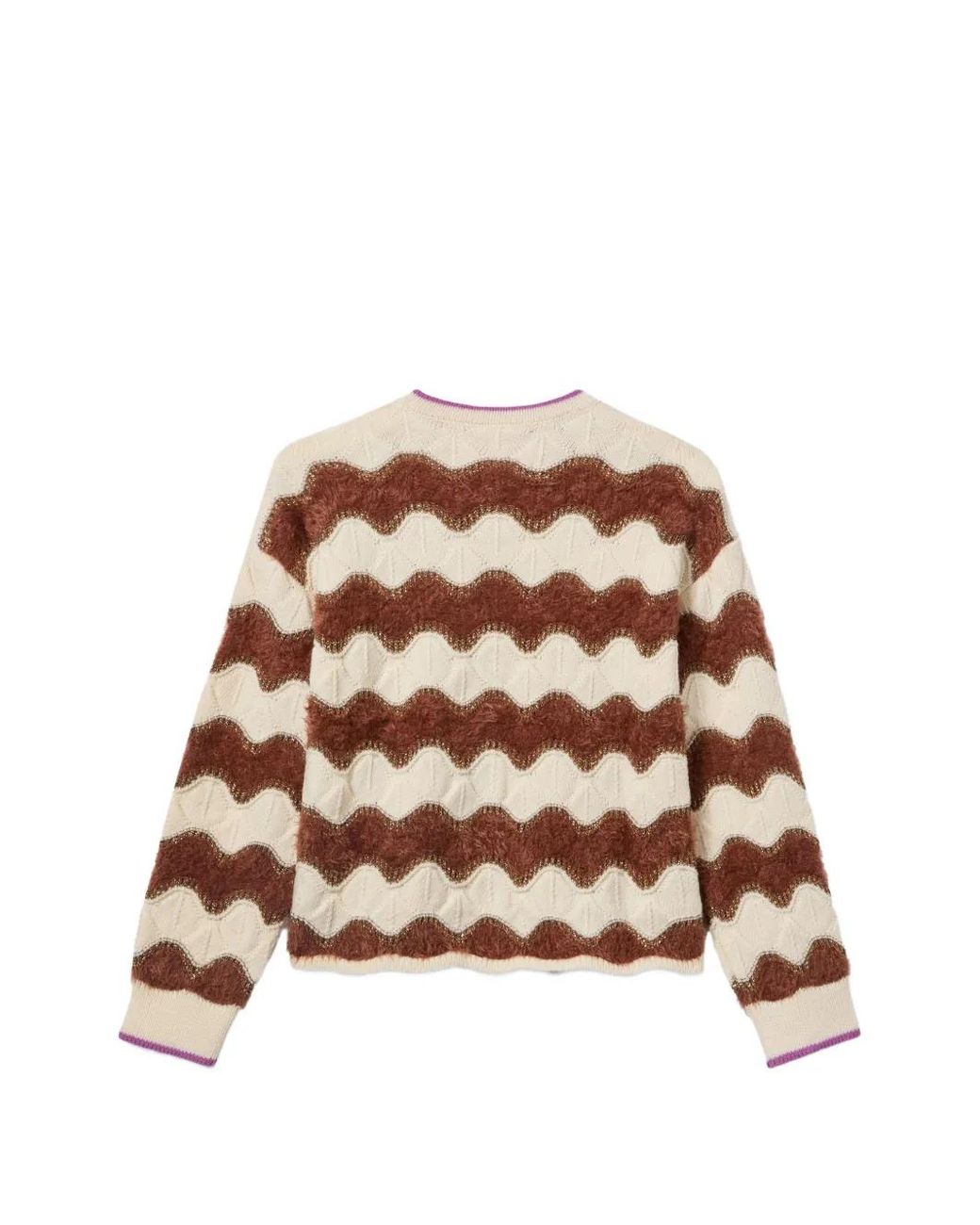 LaDoubleJ Natural Hang Ten Sweater