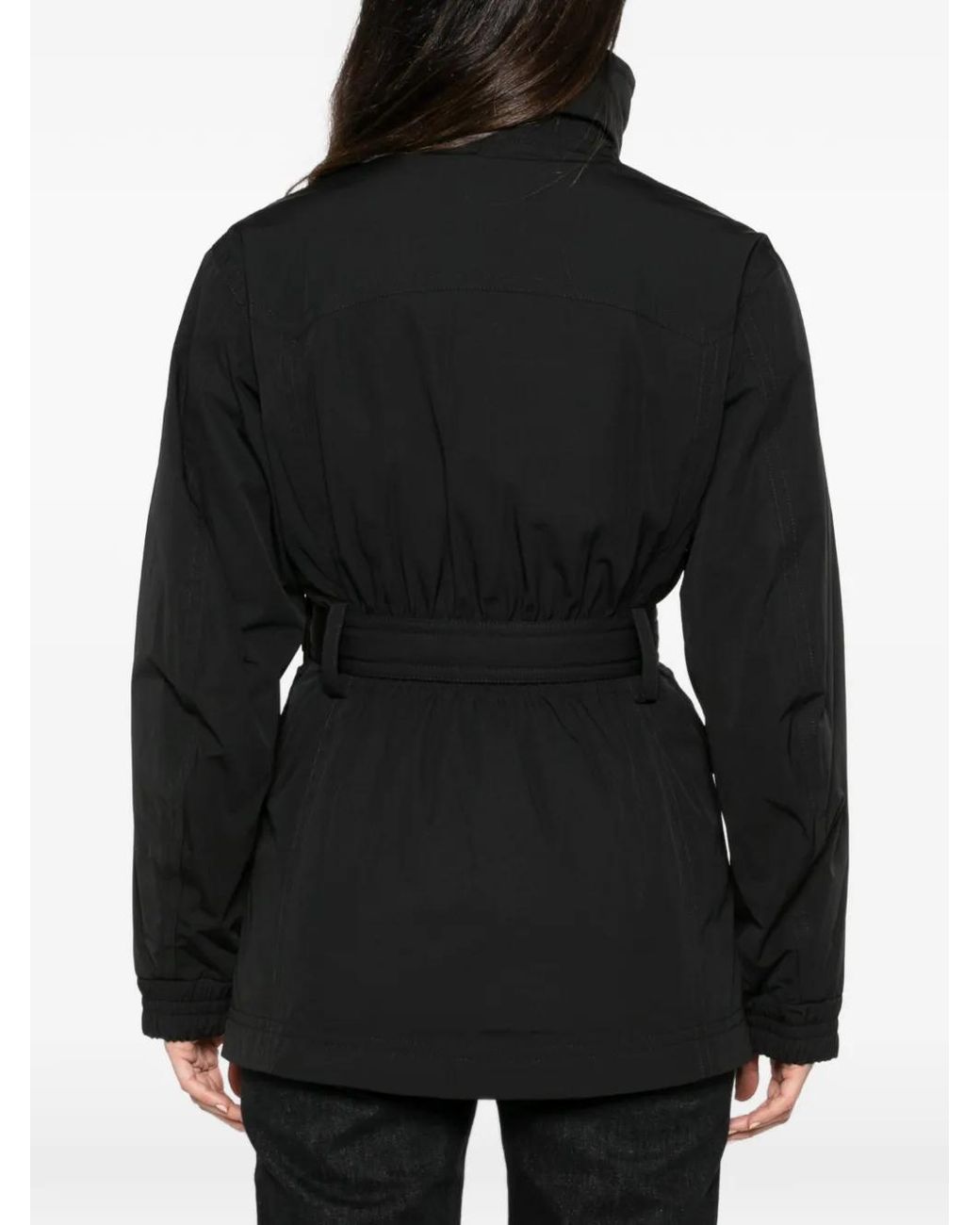 Moncler Black Caramany Belted Jacket