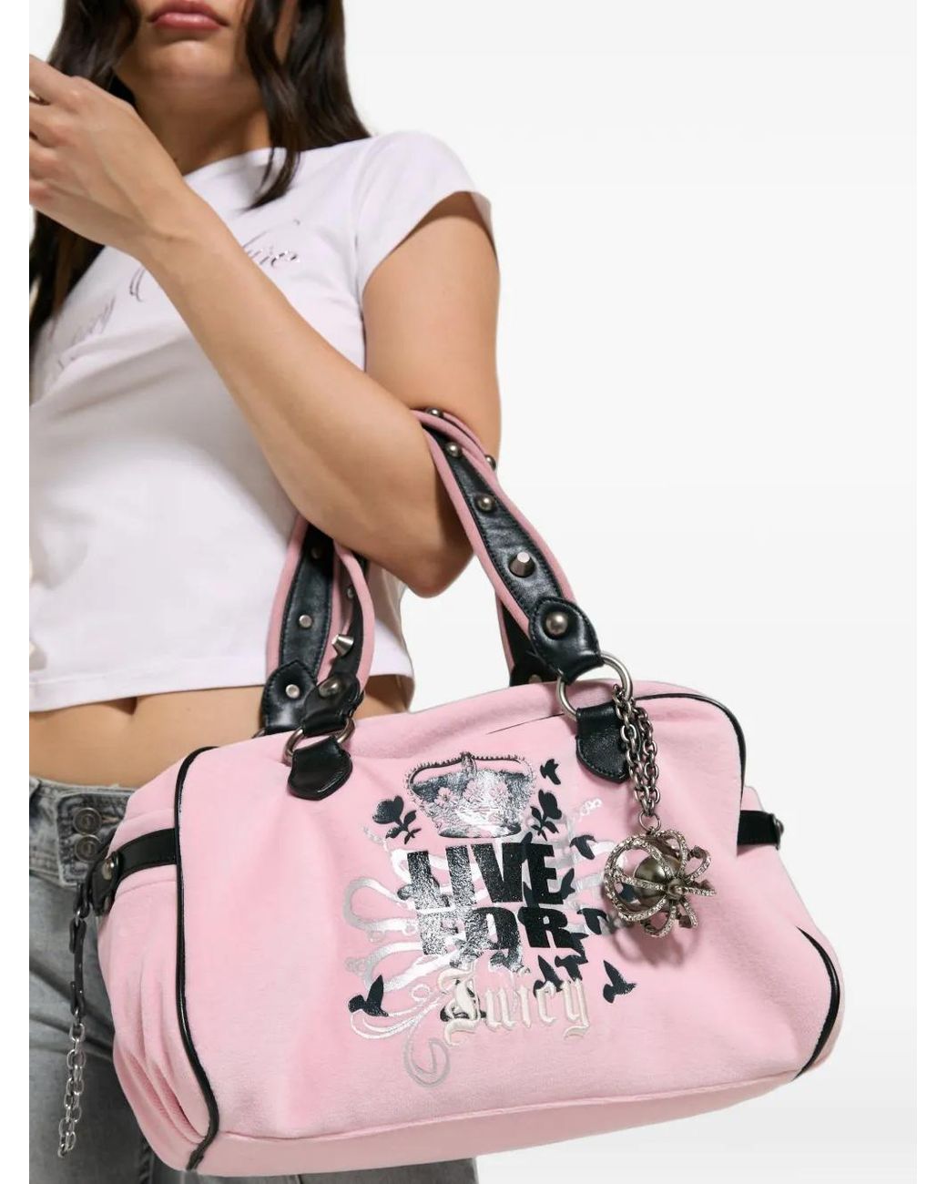 Juicy Couture Multicolor Daydreamer Logo-Print Clutch Bag