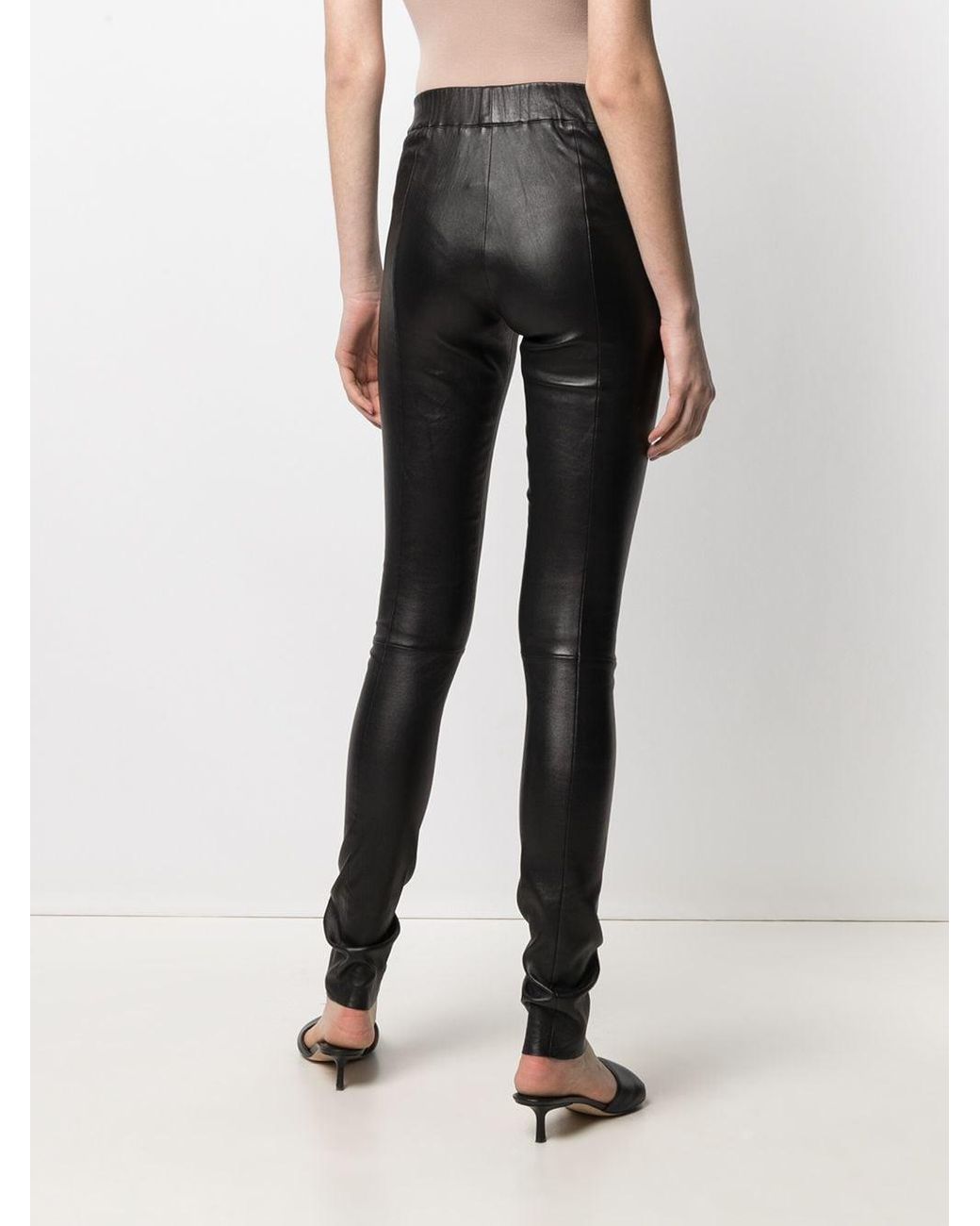 Sylvie Schimmel Skinny Leather Trousers 