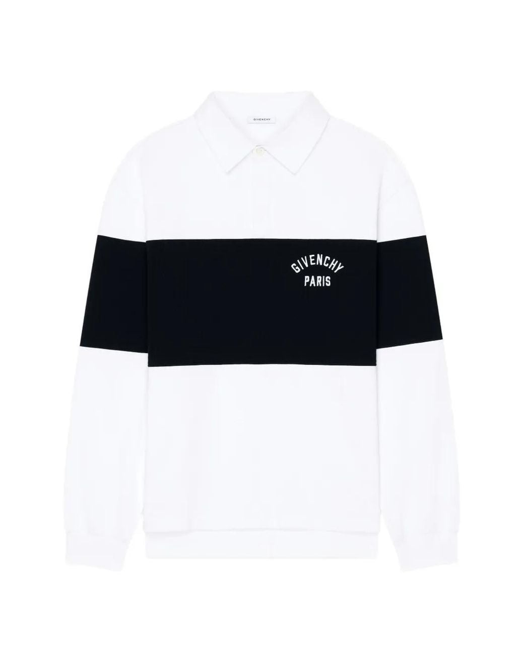 Givenchy Black Bicolor Polo for men
