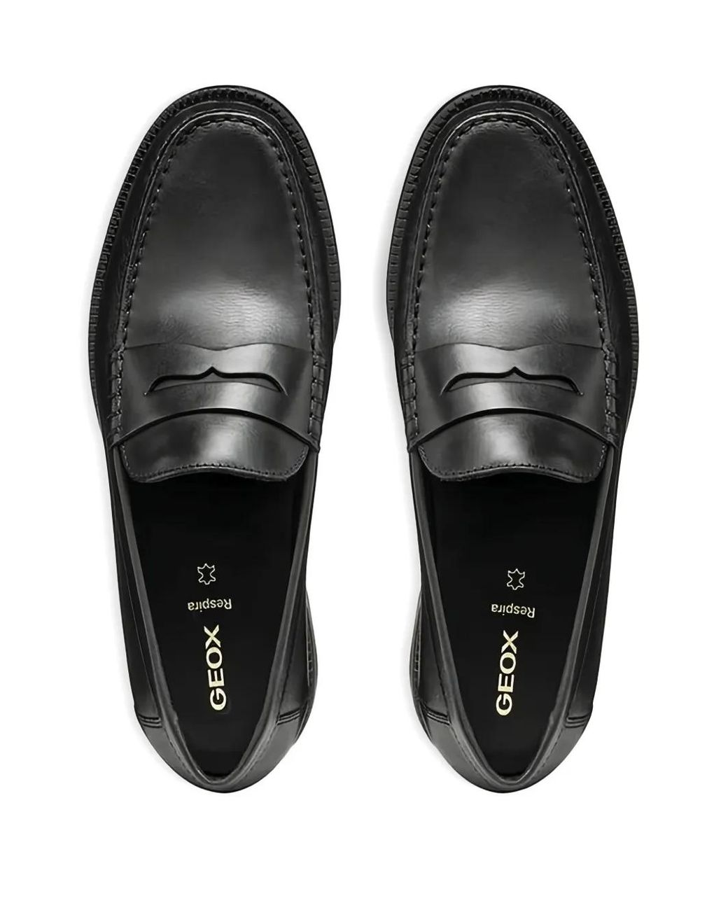 Geox Black Recanati Loafers for men