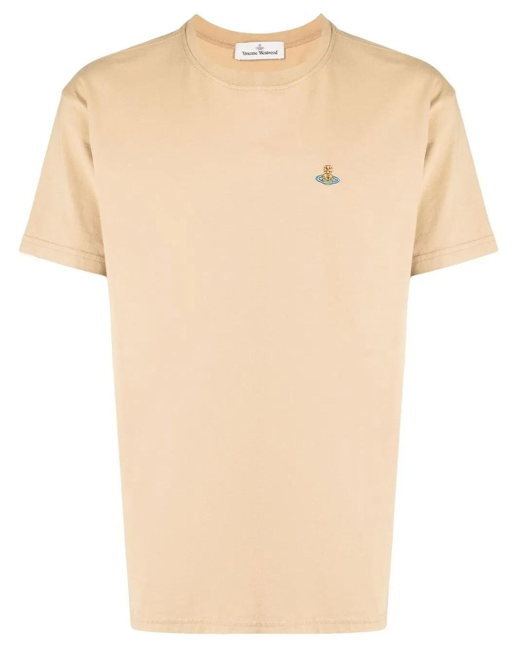 Vivienne Westwood Natural Orb Logo Tee for men