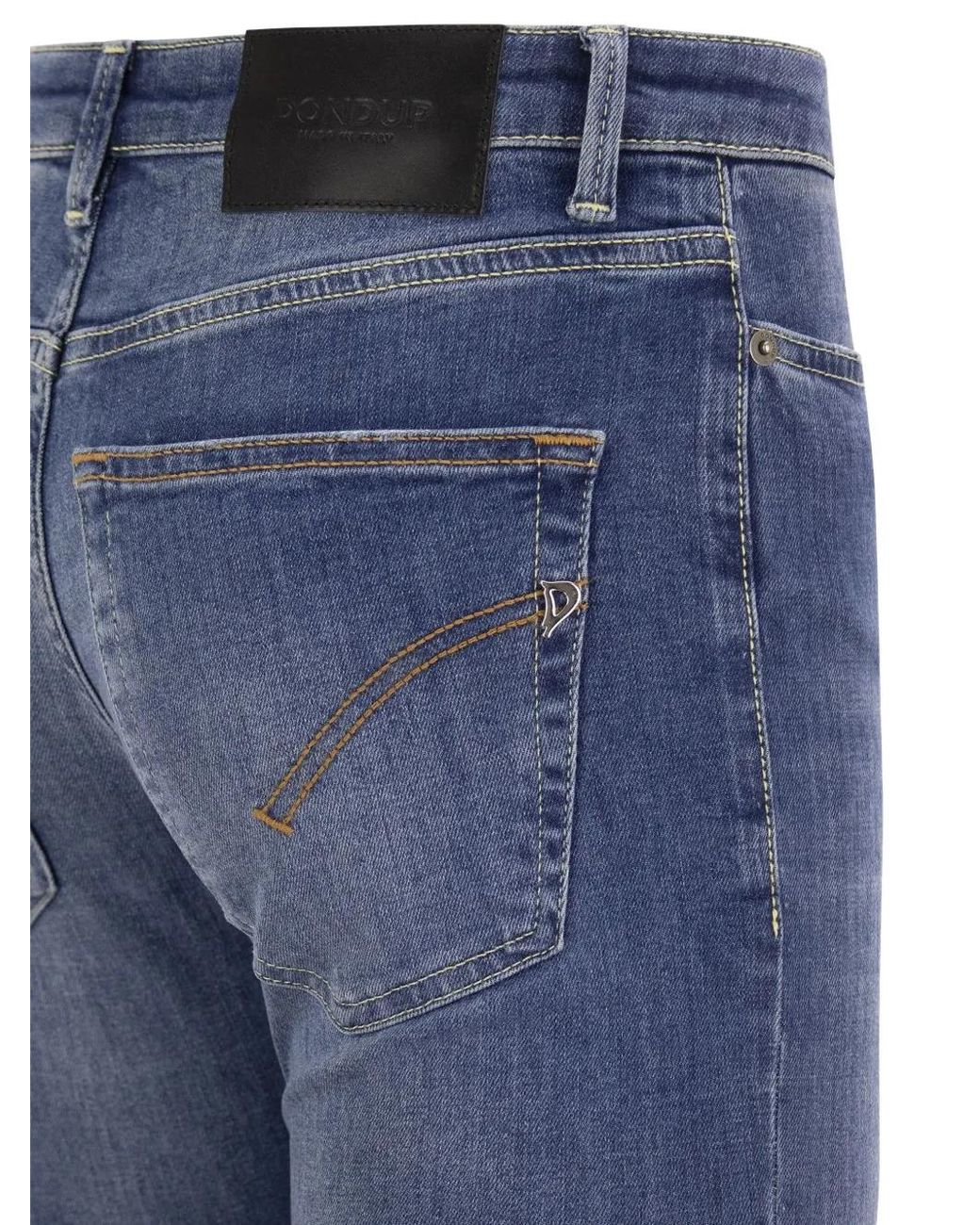 Dondup Blue Iris Five-Pocket Jeans