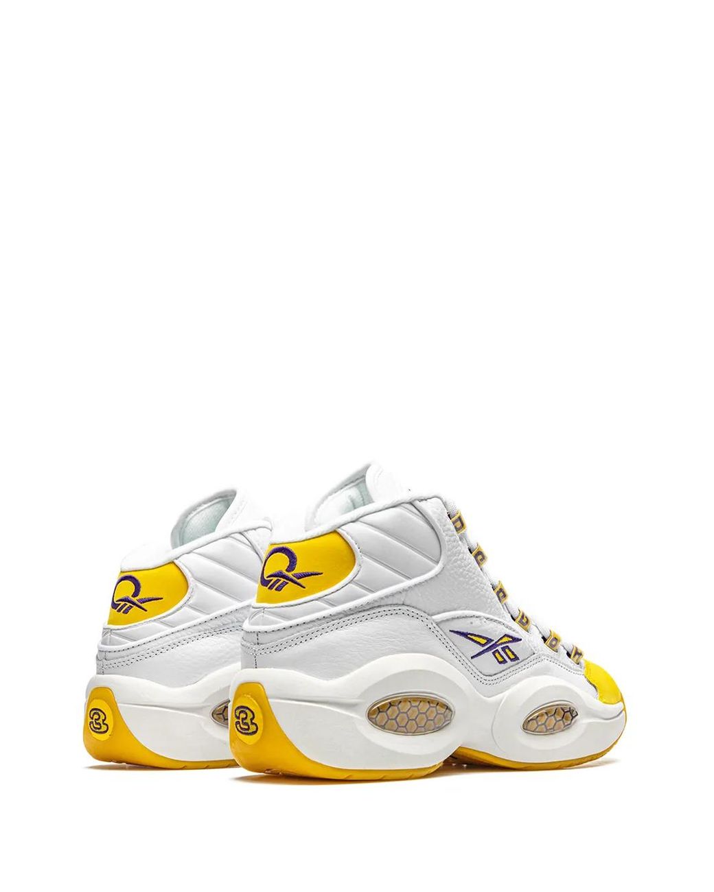 Reebok White Question Mid Sneakers for men