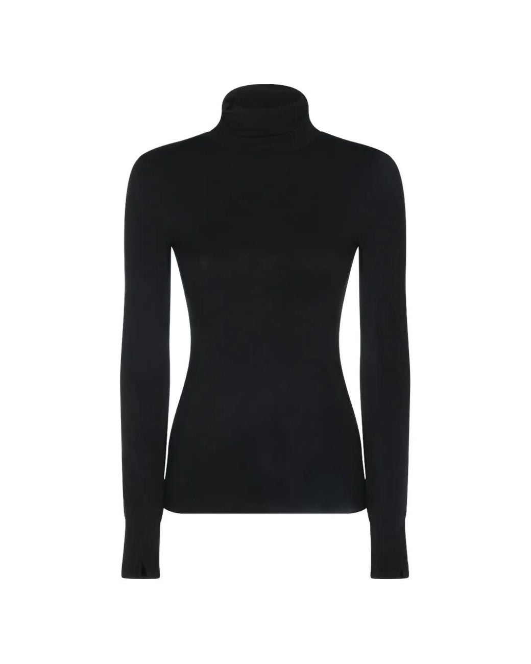Thom Krom Black Roll-Neck Long-Sleeve Sweater