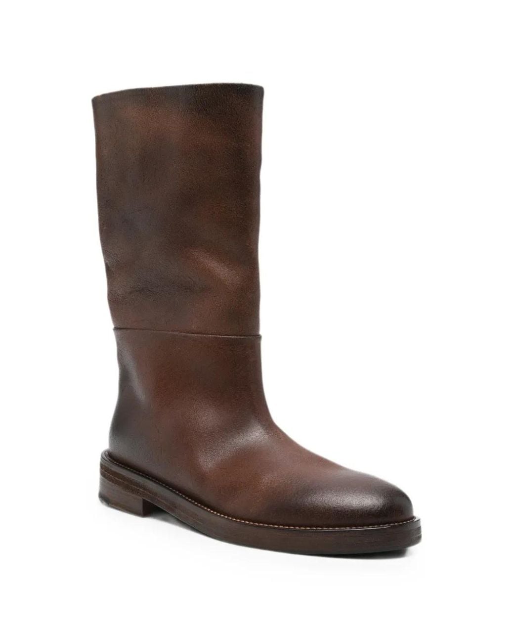 Marsèll Brown Leather Boots