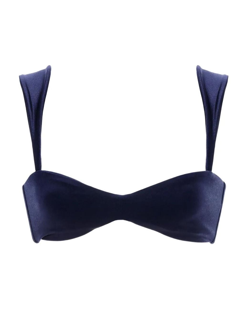 Agua Bendita Blue Fiore Bikini Top