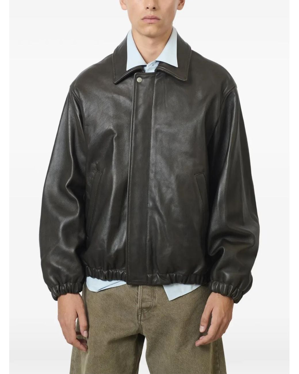 Chaqueta Con Cremallera Ssstein de hombre de color Gray
