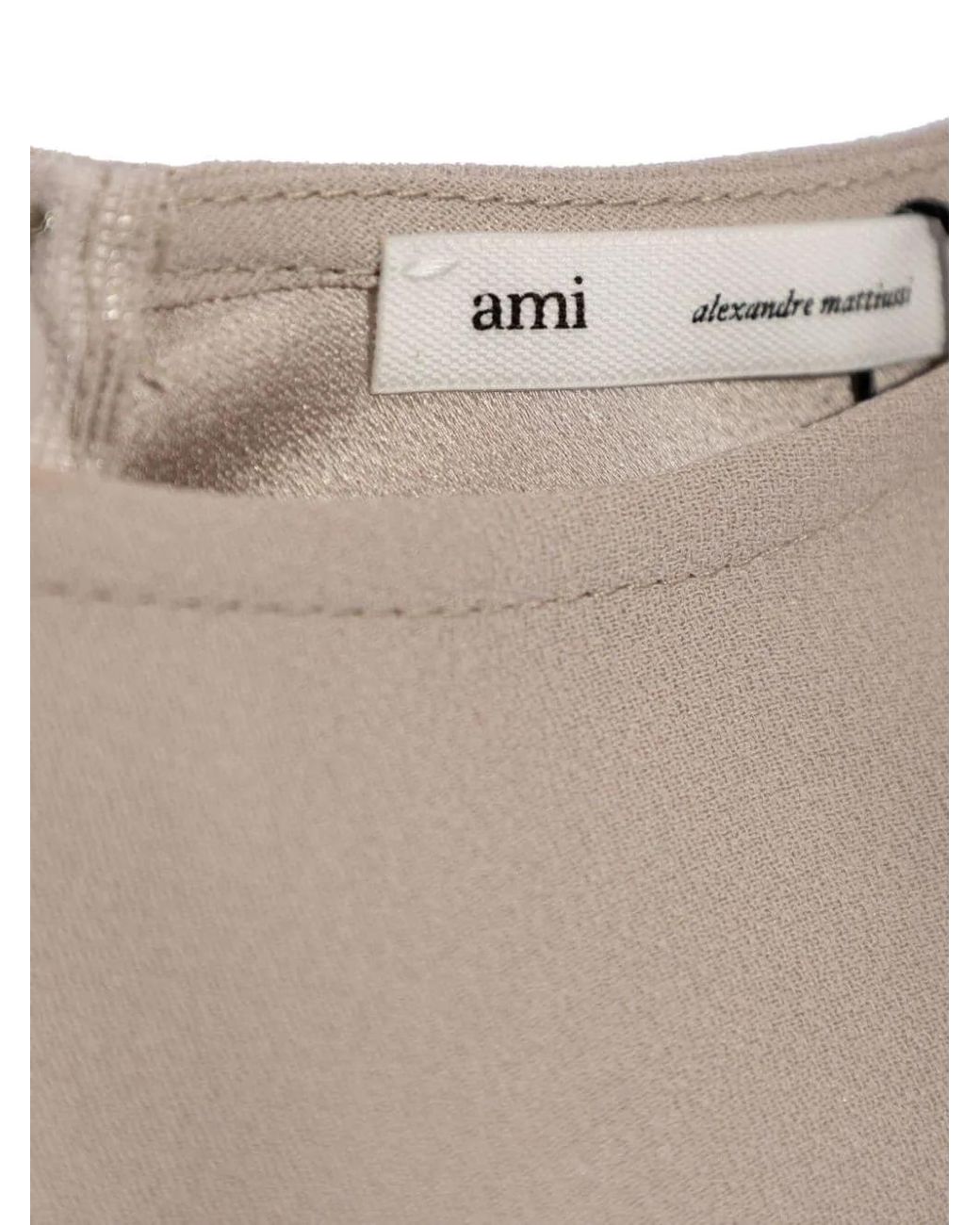 AMI Flared Top in het Natural