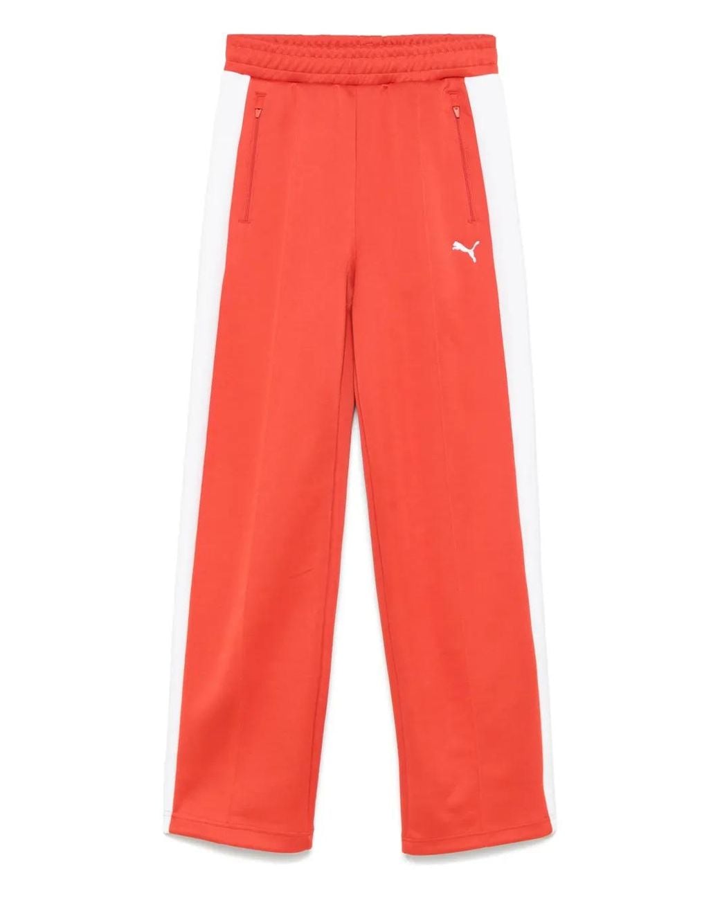 PUMA Red Pantalon De Jogging À Lien De Resserrage