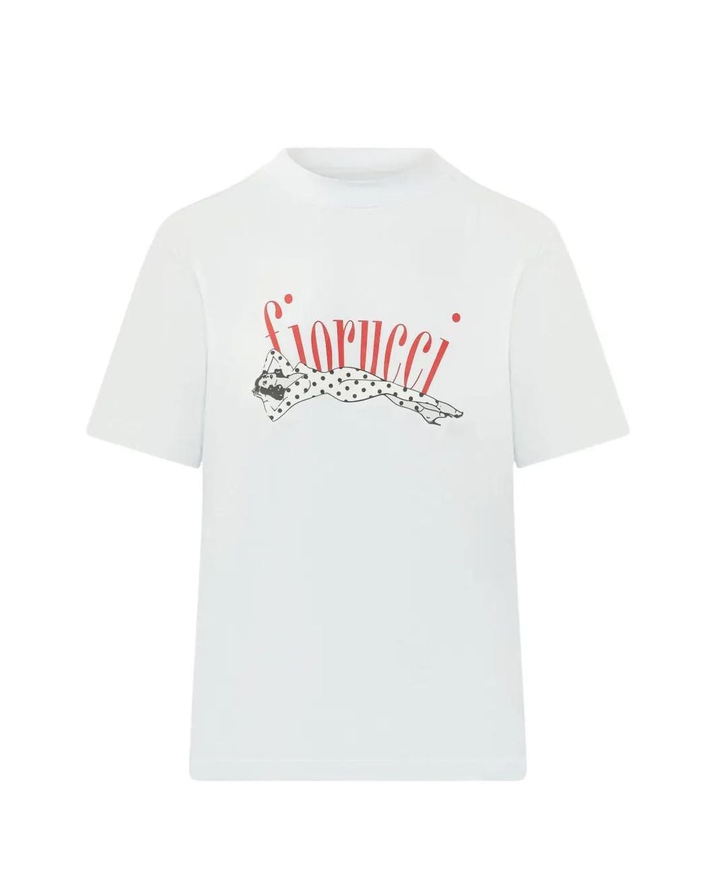 Fiorucci White Graphic-Print T-Shirt