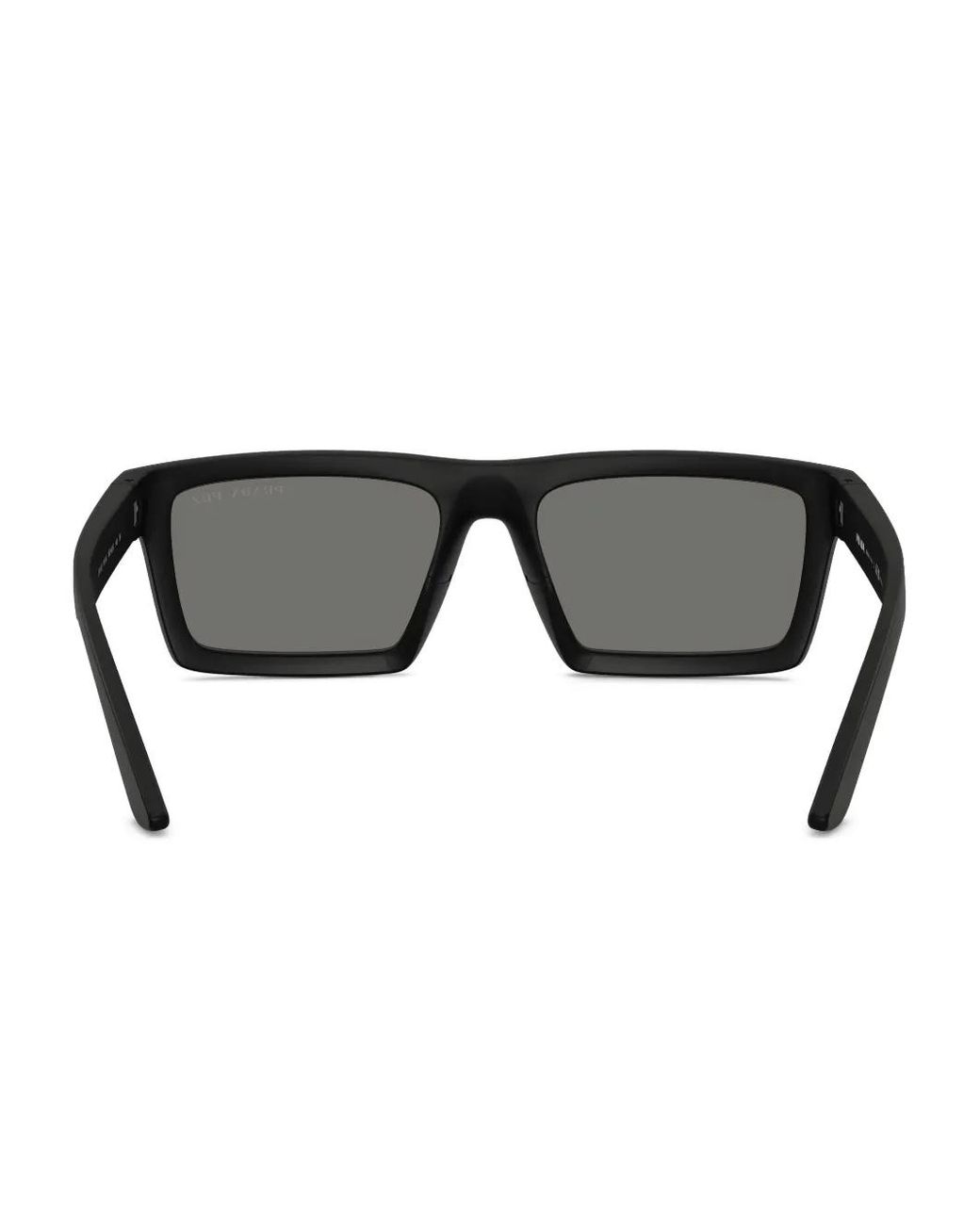 Prada Gray Square-Frame Sunglasses