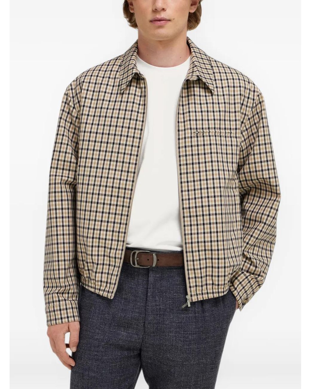 Cinturón Ajustable Ferragamo de hombre de color White