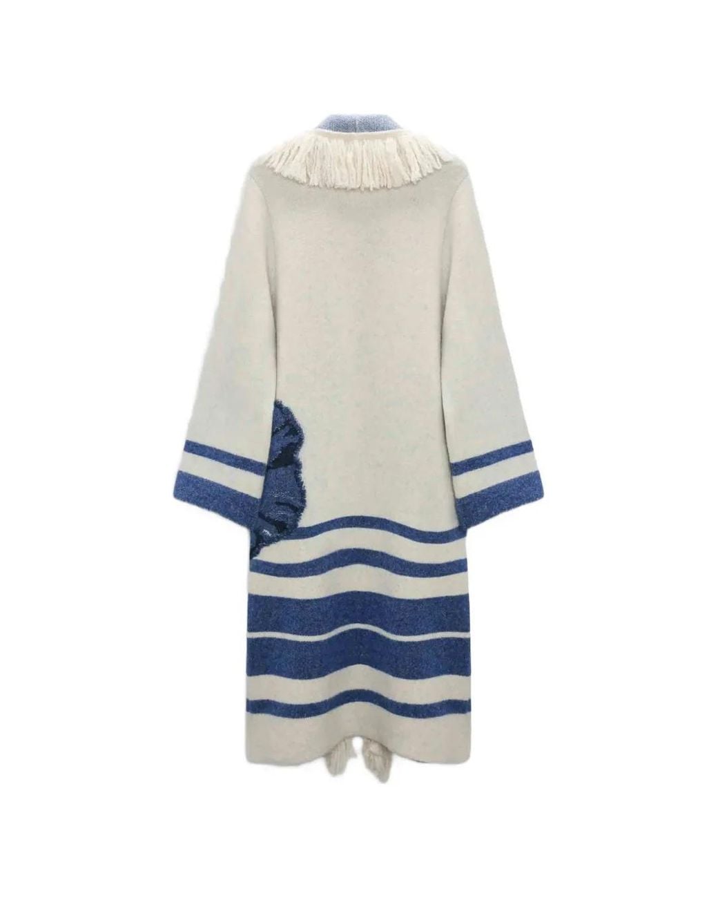 Dorothee Schumacher White Poppy Garden Floral-Jacquard Coat
