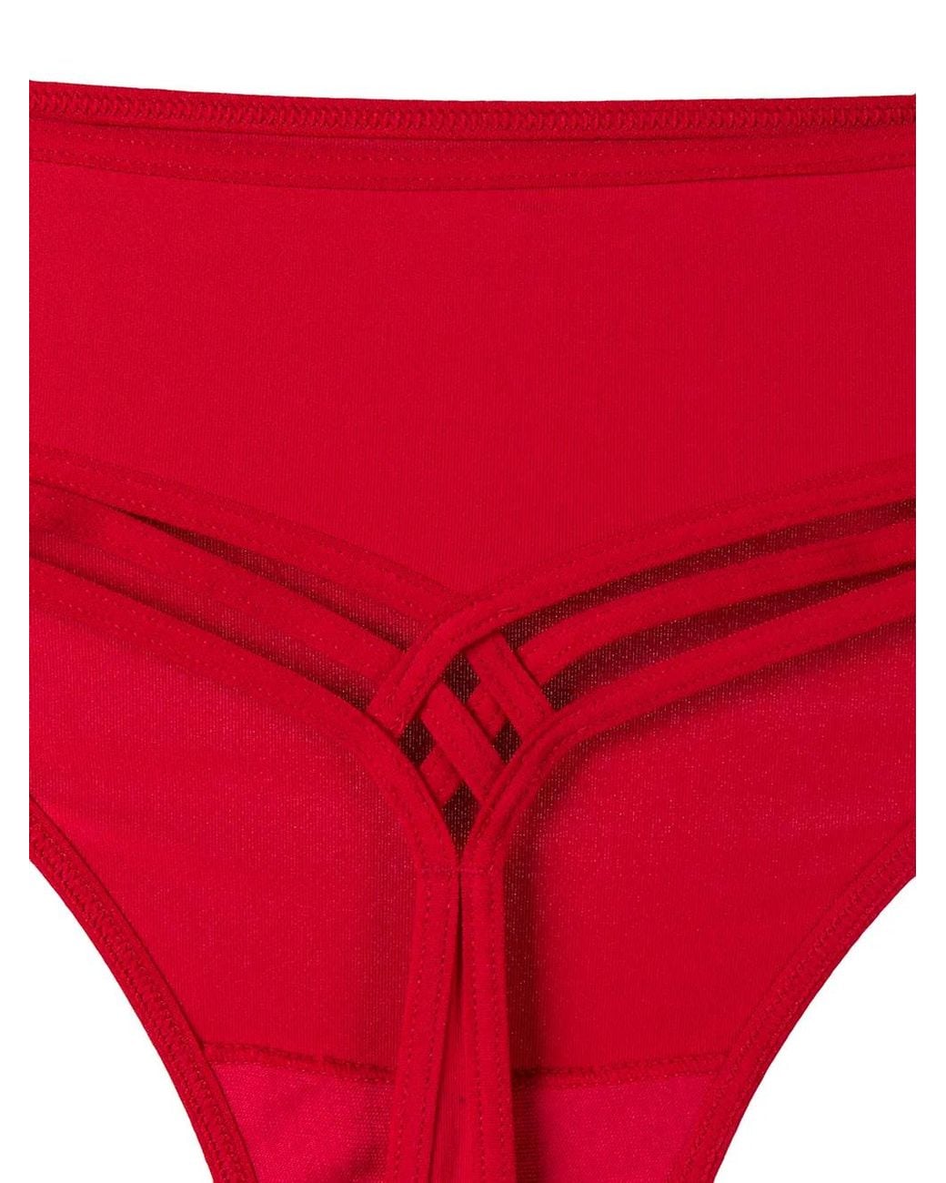 Marlies Dekkers Red 'Dame De Paris' 7 Cm Thong