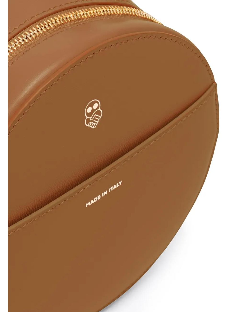 AZ FACTORY Brown X Ester Manas Round Cake Tote Bag