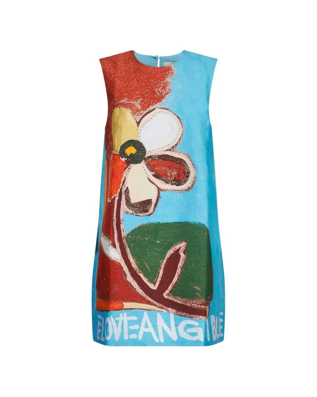 ALÉMAIS Blue X Karlee Mackie (Mlak) Lenny Embellished Mini Dress