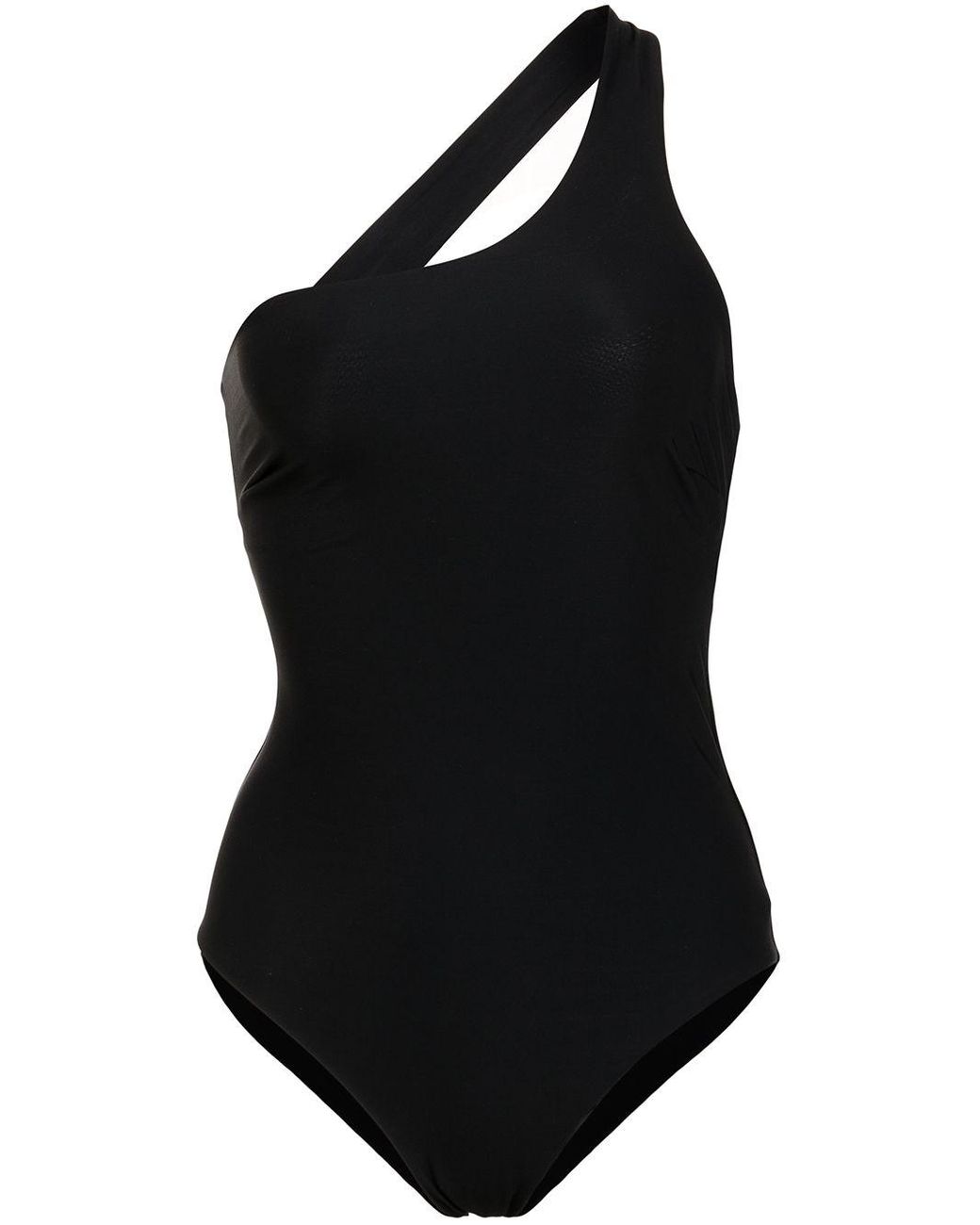 Bondi Born Colette One-shoulder Swimsuit in Black - Lyst