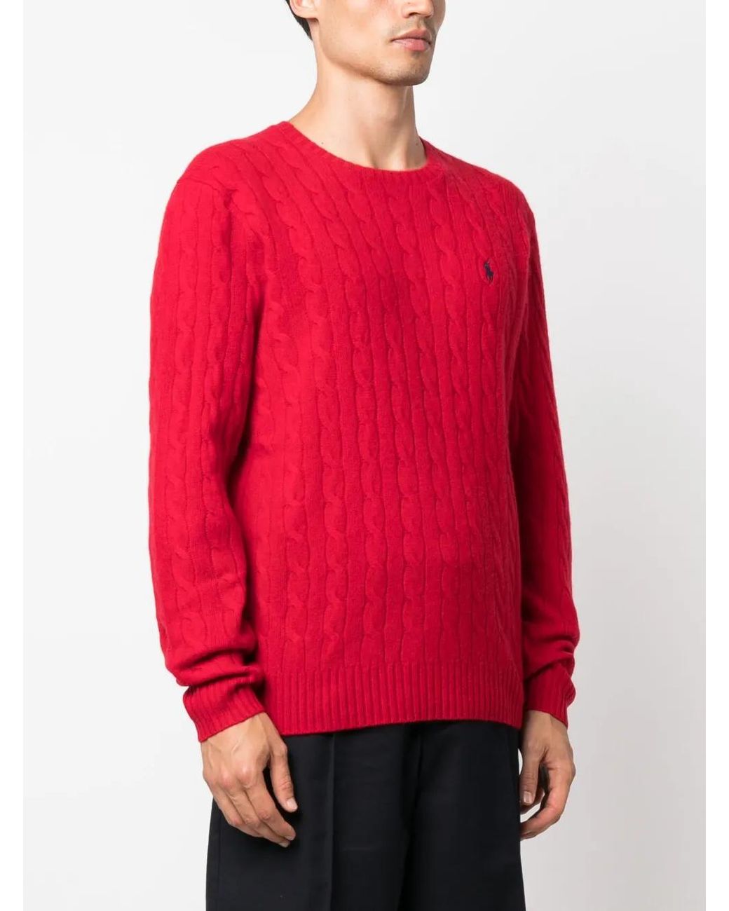 Polo Ralph Lauren Red Cardinal Pony Pattern Pullover for men