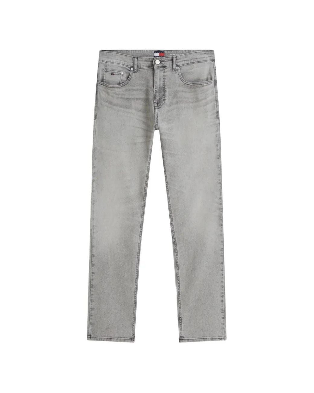 Tommy Hilfiger Gray Scanton Slim-Fit Jeans for men